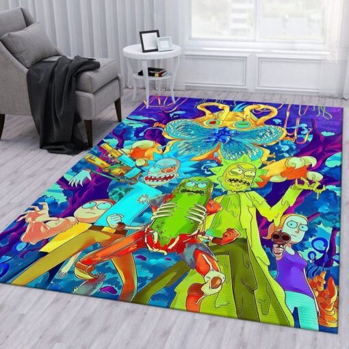 Rick and Morty Multiverse Madness Rug