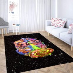 Rick And Morty Multiverse Mayhem Parade Rug