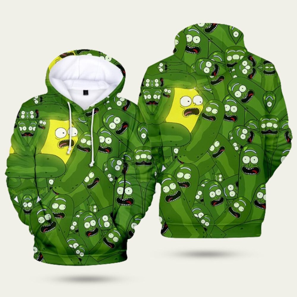 Rick And Morty Pickle Rick Madness Hoodie