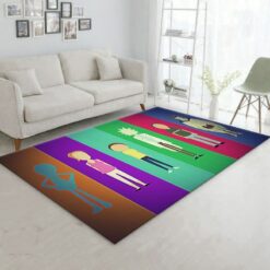 Rick and Morty Pop Art Crew Rug