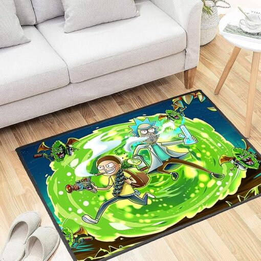 Rick and Morty Portal Adventure Doormat