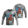 Rick And Morty Rick's Brainy Skull Hoodie