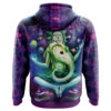 Rick and Morty Rick's Cosmic Meditation Space Hoodie back side