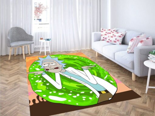 Rick And Morty Rick's Interdimensional Chill Rug
