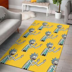 Rick And Morty Rick's Wild Ride Rug