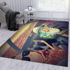 Rick and Morty Road Trip Rug