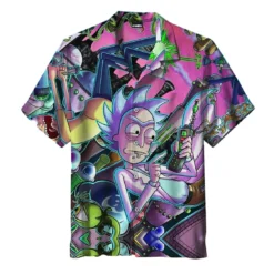 Rick And Morty Science Experiments Hawaiian Shirt