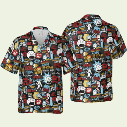 Rick And Morty Show Me Look At Me Hawaiian Shirt