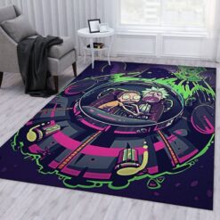 Rick and Morty Space Escape Rug