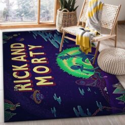 Rick and Morty Space Legends Rug