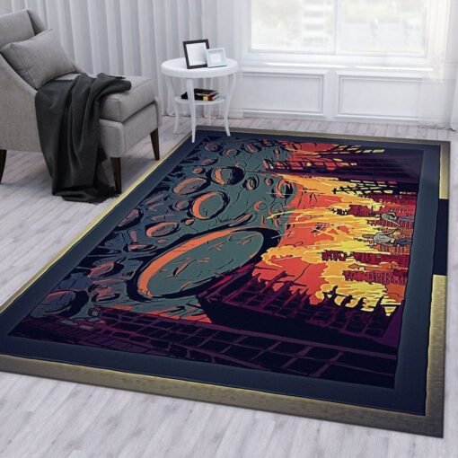 Rick and Morty Space Odyssey Rug