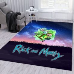 Rick and Morty: Stargazing Adventure Rug