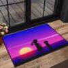 Rick and Morty Sunset Adventures Doormat