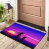 Rick and Morty Sunset Adventures Doormat