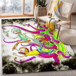 Rick and Morty Tentacle Terror Rug