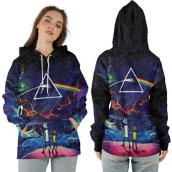 Rick And Morty The Dark Side of the Moon Hoodie