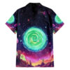 Rick and Morty Tiger King Hawaiian Shirt back