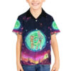 Rick and Morty Tiger King Hawaiian Shirt Kid mockup front