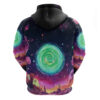 Rick and Morty Tiger King Trippy Style Hoodie back