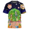 Rick and Morty Tiger Portal Adventure Shirt front