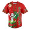 Rick and Morty Tis the season to Get Schwifty Baseball Jersey front
