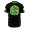 Rick and Morty Trippy Cosmic Rick Baseball Jersey back