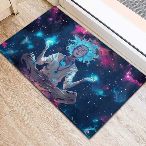 Rick and Morty Trippy Cosmic Rick Doormat Front Home