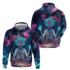 Rick and Morty Trippy Cosmic Rick Hoodie