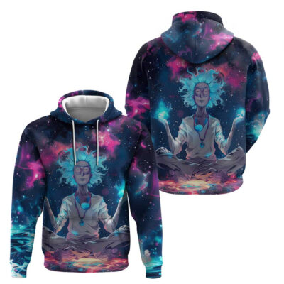 Rick and Morty Trippy Cosmic Rick Hoodie