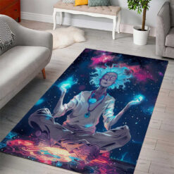 Rick and Morty Trippy Cosmic Rick Rug