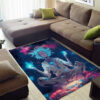 Rick and Morty Trippy Cosmic Rick Rug