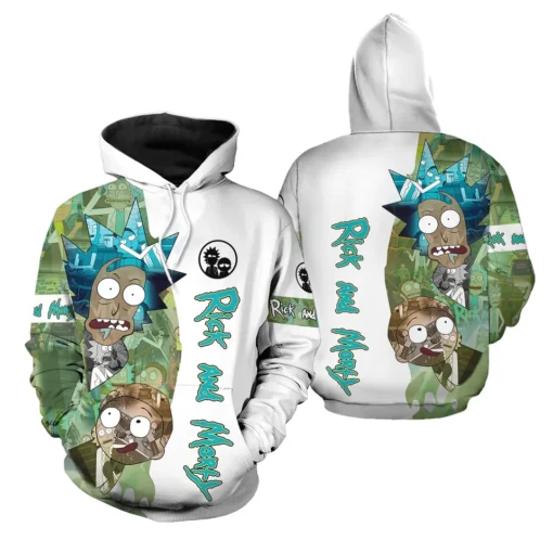 Rick and Morty Trippy Dimensions Hoodie