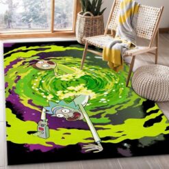 Rick and Morty Valentina MacMillan Anime Rug