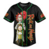 Rick and Morty We All Float Down Here Baseball Jersey front