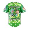 Rick and Morty Weed Outlaws Baseball Jersey back