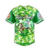 Rick and Morty Weed Outlaws Baseball Jersey front