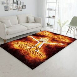 Rick and Morty What Up My Glip Glops Rug