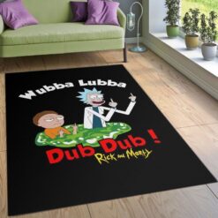 Rick and Morty Wild Adventure Rug