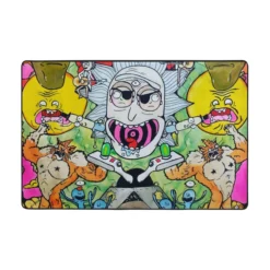 Rick and Morty Wild Chaos Doormat