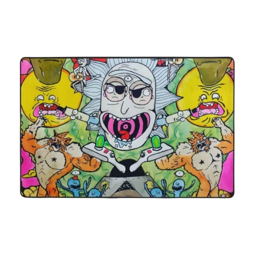 Rick and Morty Wild Chaos Doormat