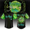 Rick And Morty x MLB Houston Astros Personalized Baseball Jersey
