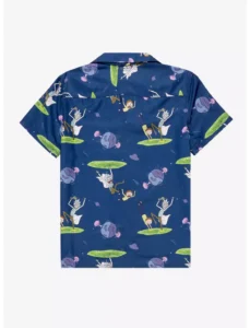 Rick & Morty Galactic Pickle Rick Hawaiian Shirt back