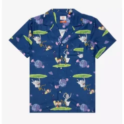 Rick & Morty Galactic Pickle Rick Hawaiian Shirt