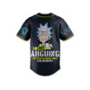 Rick's Interdimensional Whiskey Baseball Jersey back