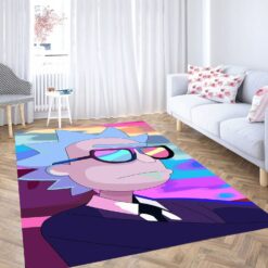 Rick's Neon Vibe Psychedelic Rug