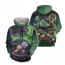 Tentacle Terrors Rick & Morty Hoodie