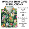 Tropical Chaos Rick & Morty Hawaiian Shirt instructions