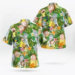 Tropical Morty Madness Rick & Morty Hawaiian Shirt