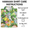 Tropical Rick & Morty Mayhem Hawaiian Shirt instructions