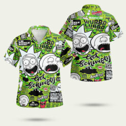 Wubba Lubba Dub Dub Rick & Morty Hawaiian Shirt